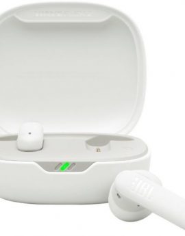 Auriculares Bluetooth JBL Wave Flex 2 con estuche de carga/ Autonomía 10h/ Blancos