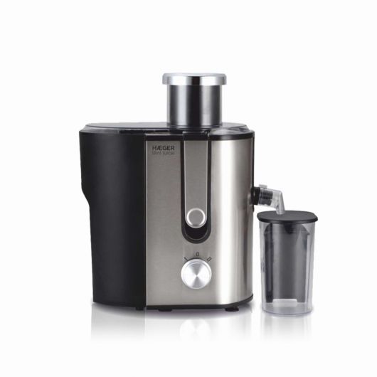 Haeger Mini Juicer Licuadora Negro/Acero satinado 600 W