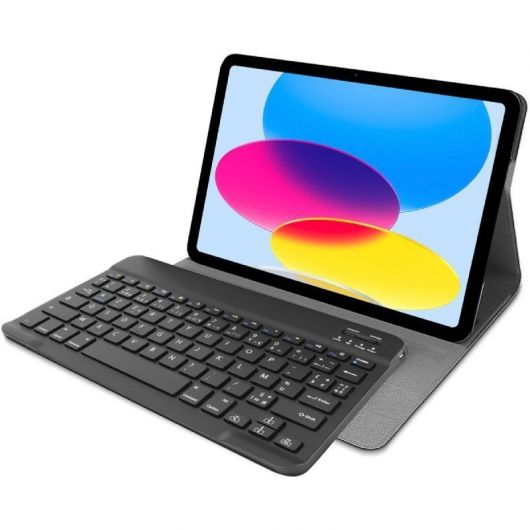 Funda con Teclado Just In Case 8327857 Bluetooth para Tablet para iPad 10ª Generación de 10 Funda con Teclado Just In Case 8327857 Bluetooth para Tablet para iPad 10ª Generación de 10.9'/ Negra