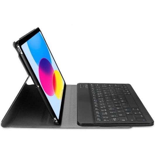 Funda con Teclado Just In Case 8327857 Bluetooth para Tablet para iPad 10ª Generación de 10 Funda con Teclado Just In Case 8327857 Bluetooth para Tablet para iPad 10ª Generación de 10.9'/ Negra