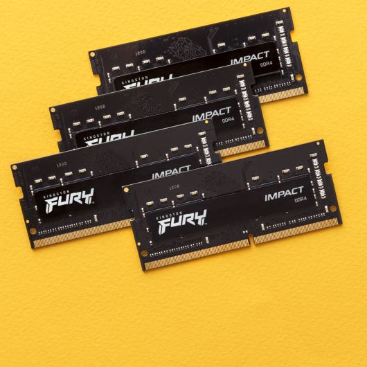 Kingston FURY Impact SO-DIMM DDR4 3200MHz 16GB 2x8GB CL20 4 Kingston FURY Impact SO-DIMM DDR4 3200MHz 16GB 2x8GB CL20