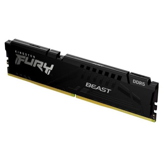 Memoria RAM Kingston FURY Beast 16GB/ DDR5/ 5200MHz/ 1 Memoria RAM Kingston FURY Beast 16GB/ DDR5/ 5200MHz/ 1.1V/ CL38/ DIMM