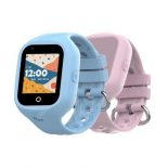 Celly Kidswatch 4G Reloj Smartwatch para Niños 2 Correas Rosa y Azul