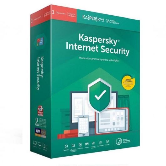 Antivirus Kaspersky Internet Security 2020/ 1 Dispositivo/ 1 Año