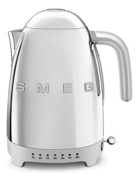 Smeg KLF04SSEU Hervidor eléctrico de Temperatura Variable 1.7L 2400W Acero