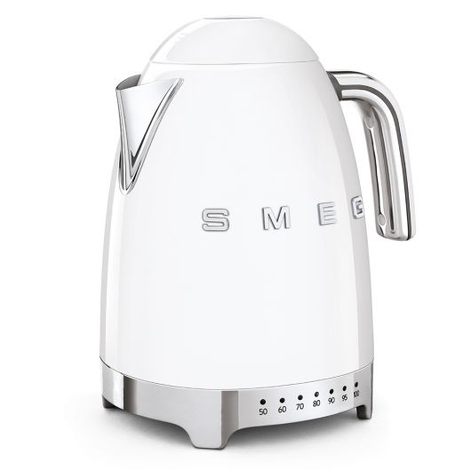 Smeg KLF04WHEU Hervidor eléctrico de Temperatura Variable 1 Smeg KLF04WHEU Hervidor eléctrico de Temperatura Variable 1.7L 2400W Blanco