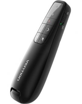 Presentador Inalámbrico Vention KQPB0-GL/ 2.4GHz/ Negro