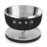 Smeg KSC01BLMWW Báscula de cocina Digital 5kg Negro Mate - Bol extraible - Recargable