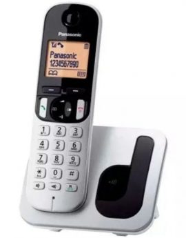 Teléfono Inalámbrico Panasonic KX-TGC210SP/ Plata