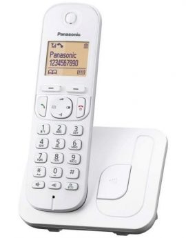 Teléfono Inalámbrico Panasonic KX-TG210SP/ Blanco
