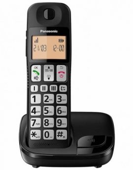 Teléfono Inalámbrico Panasonic KX-TGE310SP/ Negro