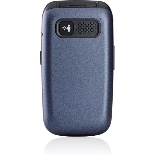 Teléfono Móvil Panasonic KX-TU550 para Personas Mayores/ Azul