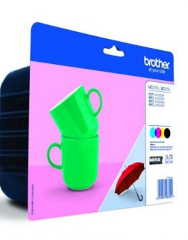 Cartucho de Tinta Original Brother LC-227XL Alta Capacidad Multipack/ Cian/ Magenta/ Amarillo/ Negro