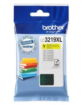Cartucho de Tinta Original Brother LC-3219Y XL Alta Capacidad/ Amarillo