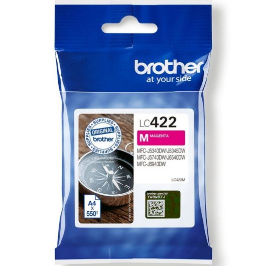 Cartucho de Tinta Original Brother LC-422/ Magenta 2 Cartucho de Tinta Original Brother LC-422/ Magenta