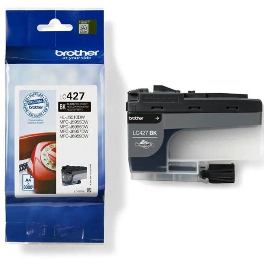 Cartucho de Tinta Original Brother LC-427/ Negro 2 Cartucho de Tinta Original Brother LC-427/ Negro