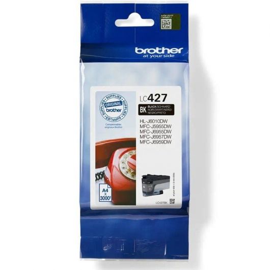 Cartucho de Tinta Original Brother LC-427/ Negro 3 Cartucho de Tinta Original Brother LC-427/ Negro