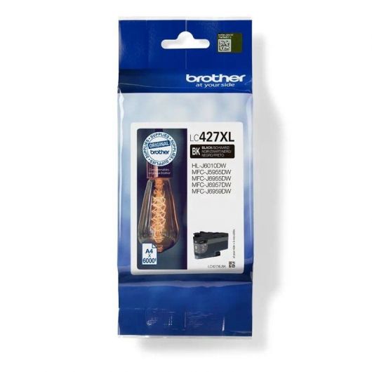 Cartucho de Tinta Original Brother LC-427 XL Alta Capacidad/ Negro 3 Cartucho de Tinta Original Brother LC-427 XL Alta Capacidad/ Negro