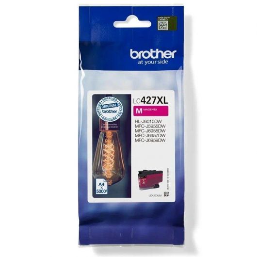 Cartucho de Tinta Original Brother LC-427 XL Alta Capacidad/ Magenta 3 Cartucho de Tinta Original Brother LC-427 XL Alta Capacidad/ Magenta