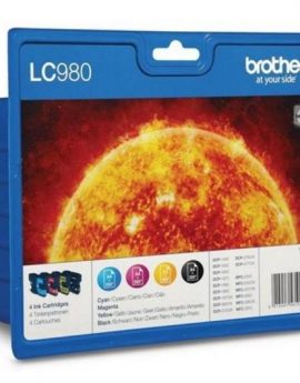 Cartucho de Tinta Original Brother LC-980 Multipack/ Cian/ Magenta/ Amarillo/ Negro