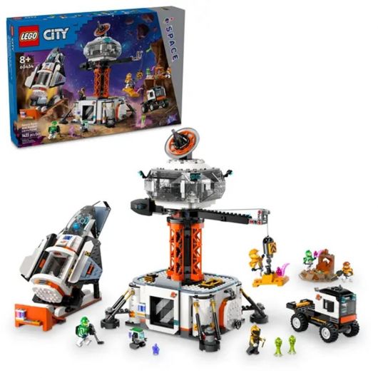 Lego City Base espacial y Plataforma de lanzamiento