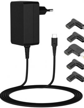 Cargador Universal Leotec Notebook 45W Type-C/ 1x USB Tipo-C/ 2.25A