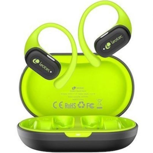 Auriculares Deportivos Bluetooth Leotec Open Air Zenith Sport con estuche de carga/ Autonomía 6 Auriculares Deportivos Bluetooth Leotec Open Air Zenith Sport con estuche de carga/ Autonomía 6.5h/ Lima