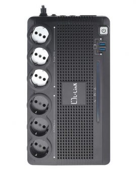 Sai L-link LL-700-G6 Interactive 700VA con 6 Schuko