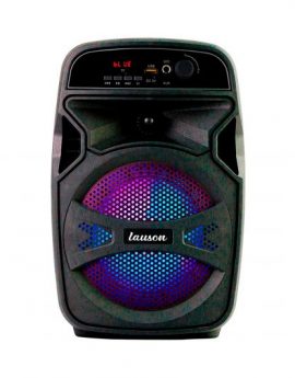Lauson LLX34 Negro / Altavoz de Fiesta con Karaoke