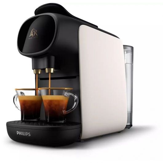 Cafetera de Cápsulas Philips L'Or Barista Sublime LM 9012/00/ Blanca/ Compatible cápsulas Nespresso y L'OR