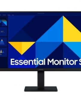 Monitor Profesional Samsung Essential Monitor S3 S24D304GAU/ 24'/ Full HD/ Negro