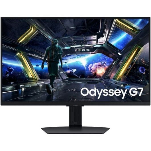 Smart Monitor Gaming Samsung Odyssey G7 G70D S27DG702EU 27'/ 4K/ 1ms/ 144Hz/ IPS/ Multimedia/ Regulable en altura/ Smart TV/ Negro Reacondicionado