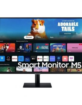 Smart Monitor Samsung M5 S27DM502EU 27'/ Full HD/ Multimedia/ Smart TV/ Negro