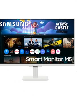 Smart Monitor Samsung M5 S27FM501EU 27'/ Full HD/ Multimedia/ Smart TV/ Negro