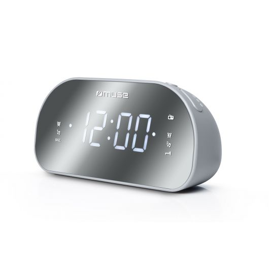 Muse M-170CMR Radio Despertador Blanco