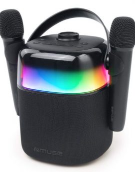 Muse M-530 KA Negro / Altavoz Portátil Karaoke