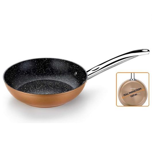 Sartén Monix Copper M740028/ Ø28cm/ Aluminio forjado/ Apta para Inducción