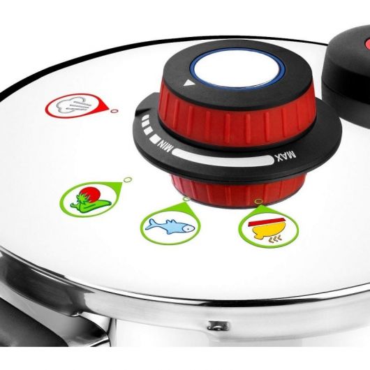Olla a Presión Monix Selecta M790004/ Ø24cm/ 9L/ Acero Inoxidable 3 Olla a Presión Monix Selecta M790004/ Ø24cm/ 9L/ Acero Inoxidable