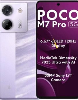Smartphone Xiaomi POCO M7 Pro 12GB/ 512GB/ 6.67'/ 5G/ Púrpura