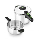 Pack 2 Ollas a Presión Monix M911001/ 4+6L/ Aptas para Inducción