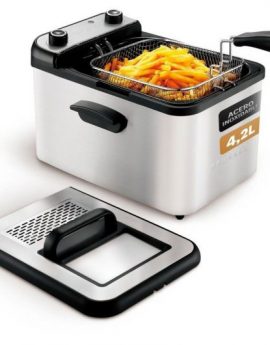 Freidora Grunkel Maxi Fry Pro/ 3000W/ Capacidad 4.2L