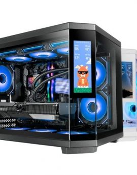 Caja Gaming Minitorre Mars Gaming MC-3TCORELCDM