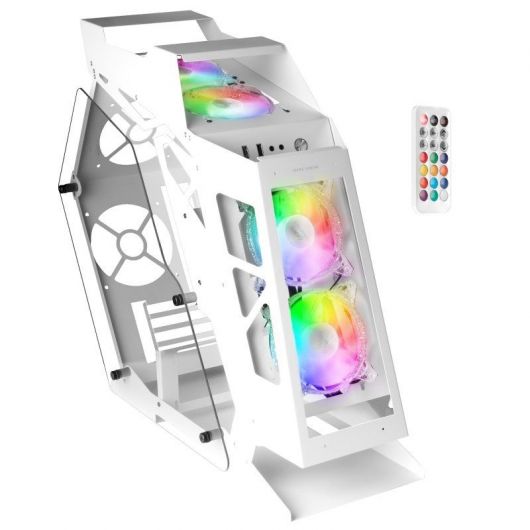 Caja Gaming Torre Mars Gaming Premium MC61/ Blanca