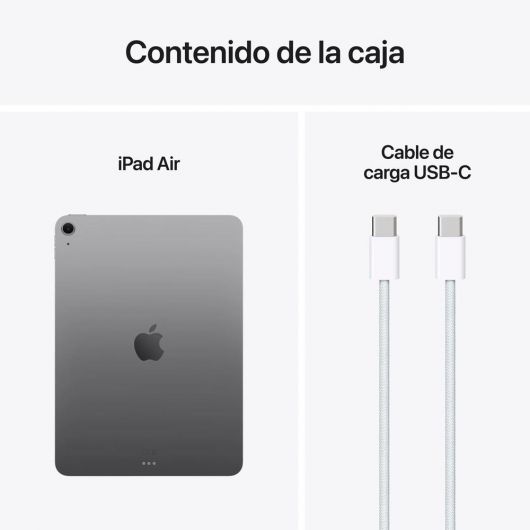 Apple iPad Air 11' 7th Wi-Fi/ M3/ 512GB/ Gris Espacial 5 Apple iPad Air 11' 7th Wi-Fi/ M3/ 512GB/ Gris Espacial