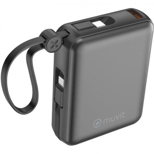 Powerbank 10000mAh Muvit For Change MCCHP0014/ 35W/ Negra 2 Powerbank 10000mAh Muvit For Change MCCHP0014/ 35W/ Negra