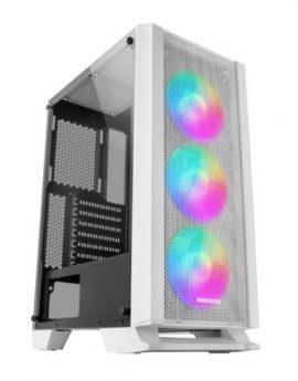 Caja Gaming Semitorre Mars Gaming MCC/ Blanca