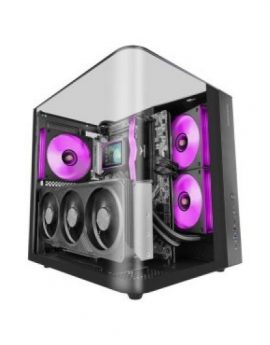 Caja Atx Cube Mars Gaming MC-INFINIOLITE Cristal Templado Curvo GPU 325mm Negra