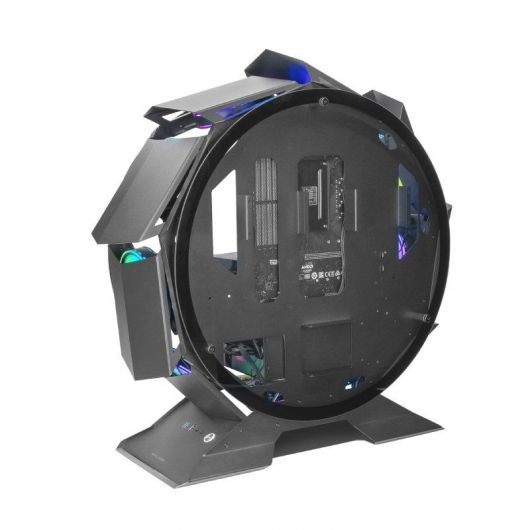Caja Gaming Torre Circular Mars Gaming MCORB/ Negra 5 Caja Gaming Torre Circular Mars Gaming MCORB/ Negra