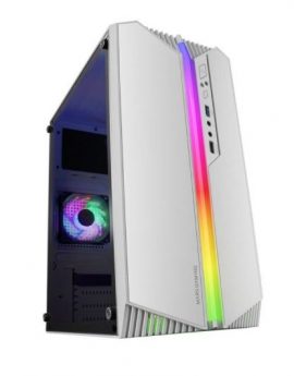 Caja Gaming Minitorre Mars Gaming MC-S1/ Blanca