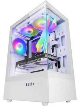 Caja Gaming Semitorre Mars Gaming MC-XO/ Blanca